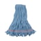 Boardwalk 1 in Looped-End Wet Mop, Blue, Cotton/Synthetic, PK12, BWK503BLNB BWK503BLNB - alternate 1